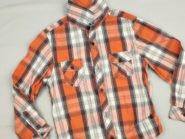 kurtka zimowa house: Shirt 9 years, condition - Very good, pattern - Cell, color - Multicolored