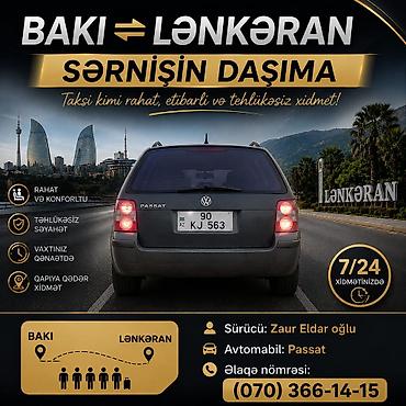 avto az masin bazari: Minik avtomobili, Bakı - Lənkəran — 1