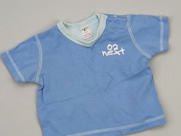 koszula do niebieskiego garnituru: Футболка, Next, Для новонароджених, стан - Хороший