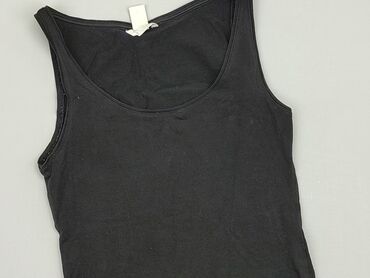 czarna sukienki bez ramion: Bluzka Damska, H&M, S, stan - Dobry