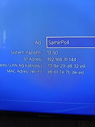 13 pro 2 ci el: Sony PlayStation 4 (PS4) – 500 GB, Jet Black Paket məzmunu: - PS4 — 5