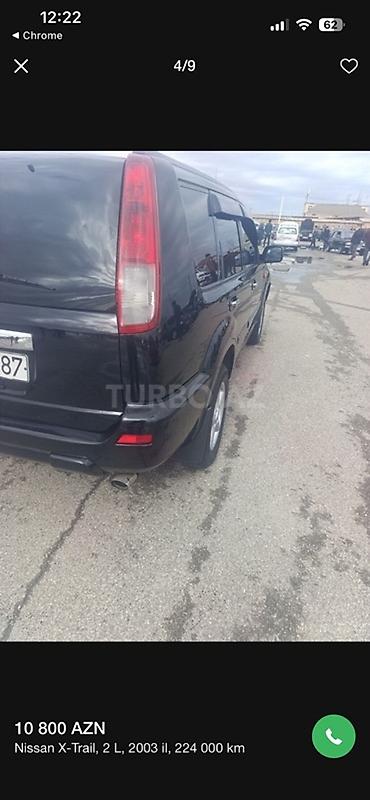 bmw e60 bufer: Nissan X-Trail: 2 l | 2003 il Ofrouder/SUV — 4