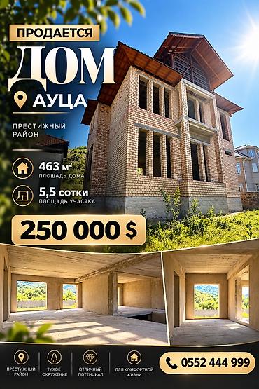 Продажа коттеджей и домов: 6 комнат и более, 463 м², 5 соток, Бишкек, Собственник — 2