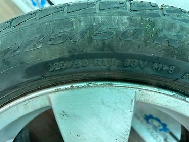 g comp: Литое колесо BMW в сборе с шиной Размер резины 225/50R15 Размер диска — 4