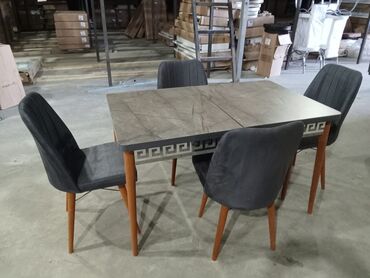 Masa və oturacaq dəstləri: Mətbəx üçün, Yeni, Açılan, Dördbucaq masa, 4 stul -da lalafo.az — 17 Masa və oturacaq dəstləri: Mətbəx üçün, Yeni, Açılan, Dördbucaq masa, 4 stul — 17