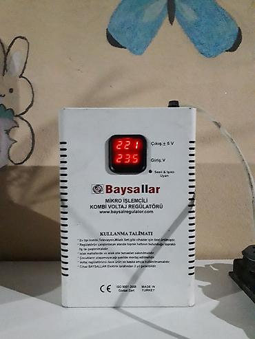 baysallar: İşlənmiş, Ev üçün, 1 faza, Gərginliy stabilizatoru, 220 V — 2