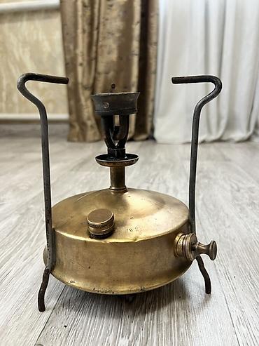 походный чайник: Керосиновая (бензиновая) примусная горелка «Тула», клеймо «Тула XII 55 — 1