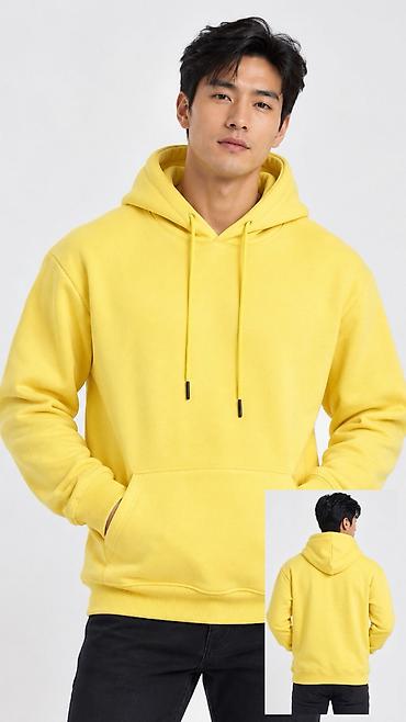 Толстовки, худи: Худи, На флисе, Оверсайз, С надписью, Новый, M, L, XL — 10