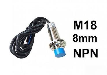 pest control pci: Induktivni senzor približavanja M18, NPN, domet detekcije 8 mm Opis — 1
