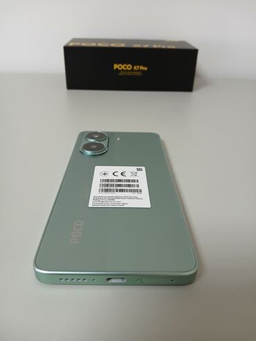 poco f2: Poco X7 Pro, Б/у, 256 ГБ, цвет - Зеленый, 2 SIM