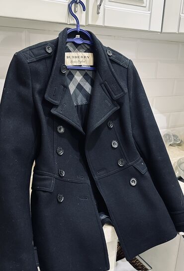 Paltolar: Palto, Burberry, M (EU 38), rəng - Qara