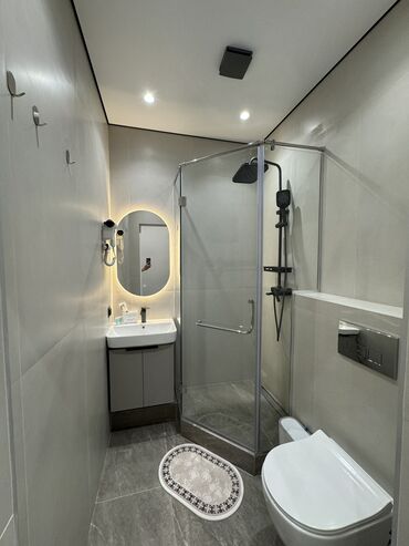 Посуточная аренда квартир: 1 комната, Душевая кабина, Постельное белье, Кондиционер — 5