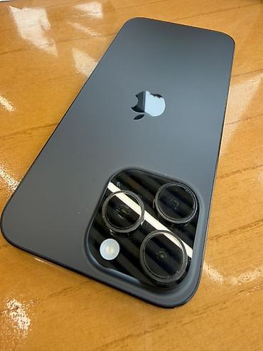 Уюлдук телефондор жана аксессуарлар: IPhone 16 Pro Max, Колдонулган, 512 ГБ, Графит, 88 % — 1