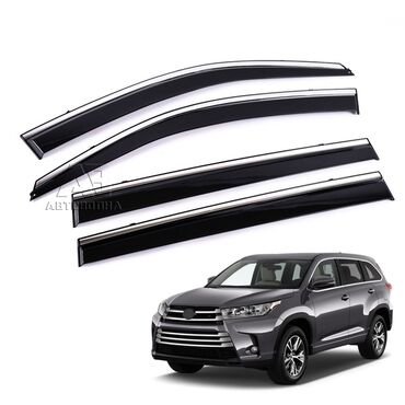 Ветровики и мухобойки: Ветровики на окна Toyota, 2018 г., Новый, Самовывоз, Платная доставка