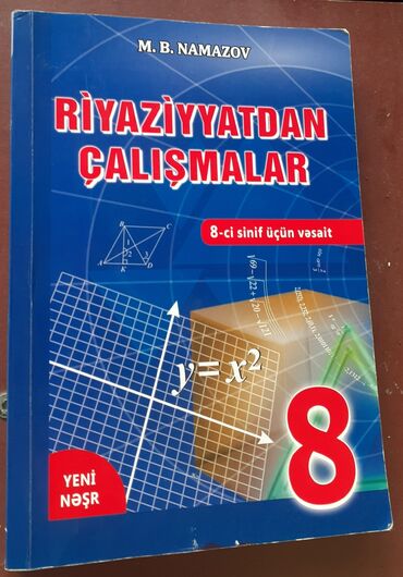 5 ci sinif riyaziyyat kitabi yukle pdf: M.B.Namazov təzədir, təmizdir, heç işlənməyib