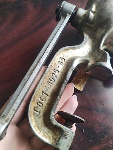 auto car kit: Vintage ručna mašina za mlevenje mesa (SSSR), po standardu GOST — 4