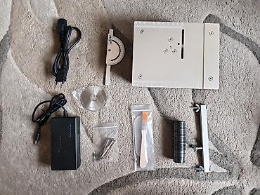 Ostali alati i mašine: Nova mala stona testera snaga 96W. Ima laserski izgravirane podeoke za — 2