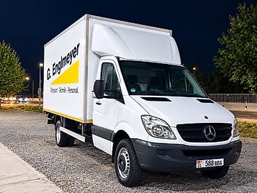 tank 400: Грузоперевозки на фургоне Mercedes-Benz Sprinter (большой — 1