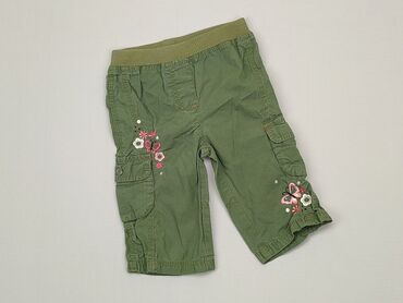 koszula zieleń butelkowa: Niemowlęce spodnie materiałowe, 3-6 m, 62-68 cm, George, stan - Dobry