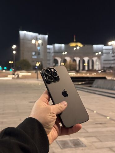 iphone 11 pro max цена в бишкеке: IPhone 15 Pro Max, Б/у, 256 ГБ, Черный, Зарядное устройство, Защитное стекло, Чехол, 94 %