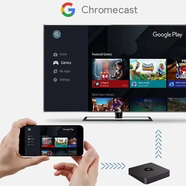 Aksesoari za TV i video: Android 14 Smart TV Box 8K Android 14 Smart TV Box 8K RAM  4GB ROM — 10