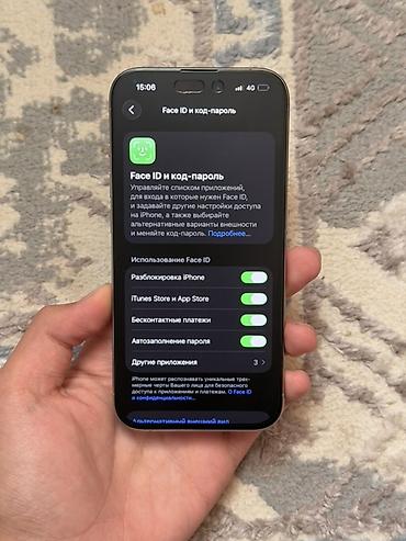 macbook pro 2019: IPhone 15 Pro, Б/у, 256 ГБ, Natural Titanium, Кабель, 81 % — 4