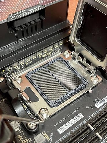 Материнские платы: Материнская плата, Б/у, AMD, AM5, Mini-ATX, Для ПК — 5