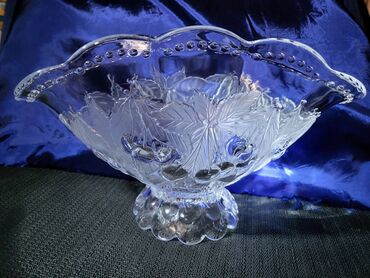 Činije: Cinija za voce za na sto,pun rad iz 70ih.god. Cinija za voce,sa mat — 4