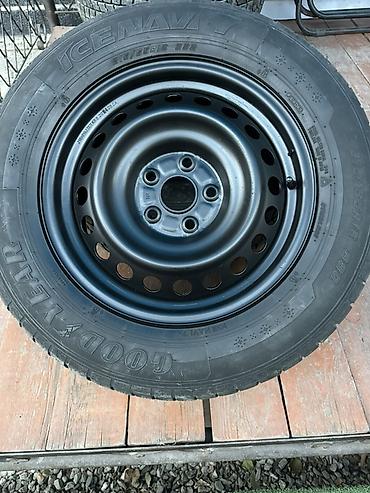 205 65 15 с: 5х114 Зимние шины 2022 года Goodyear на штампованных стальных дисках — 1