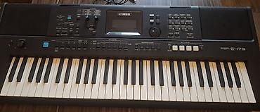 Sintezatorlar: Yamaha PSR-E473 sintezator - 61 ədəd tam ölçülü klaviş - İnteqrə — 2