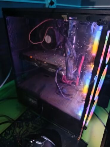 Masaüstü kompüterlər və iş stansiyaları: RGB işıqlanmalı stasionar oyun/ofis kompüteri Xüsusiyyətlər: - Şəffaf
