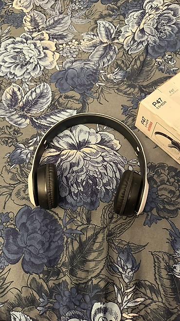 bluetooth qulaq: P47 5.0+EDR simsiz qulaqlıq. Qulaqlıq over-ear tipli dizayna — 3