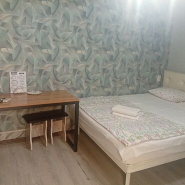 долгосрочная квартира аренда ош: 1 комната, Душевая кабина, Постельное белье, Кондиционер