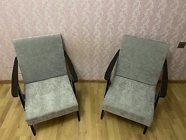Ev üçün mebel: Retro kreslo 1960 - ci ilindi restavrasya olunub — 1