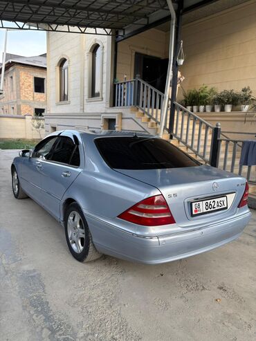 машины на заказ из кореи: Mercedes-Benz S-Class: 2002 г., 4.3 л, Автомат, Бензин, Седан