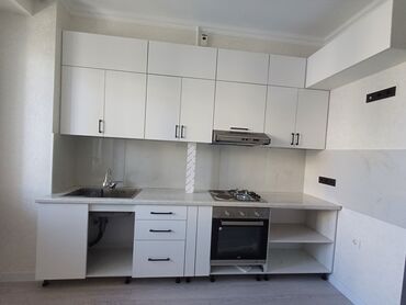 шкаф кухонный: Кухонный гарнитур, Шкаф, цвет - Белый