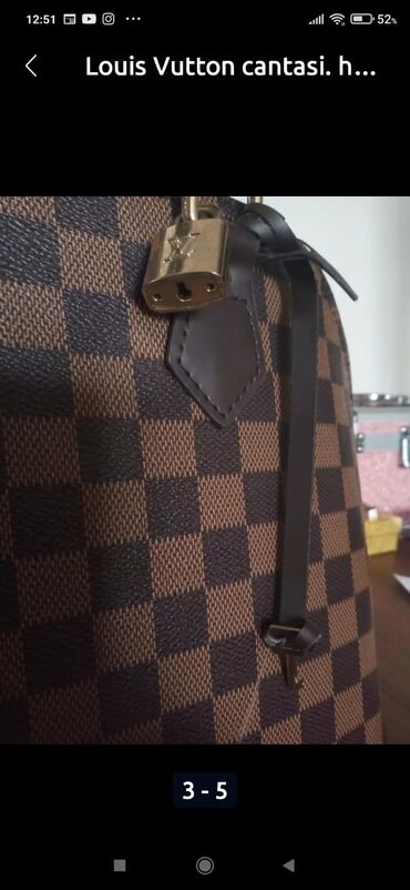 Çantalar: Əl çantası, Louis Vuitton, Yeni