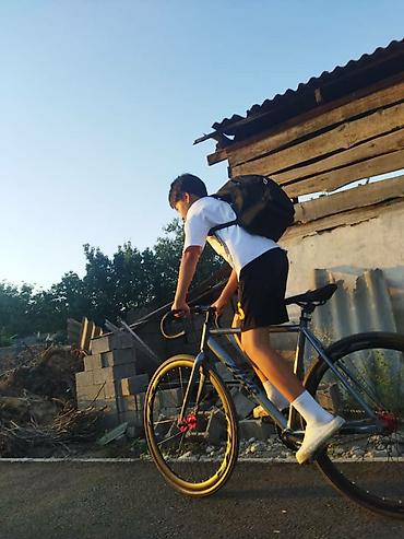 фикс нн: Фикс-байк (single speed) для города и тренировок - Легкая алюминиевая — 1