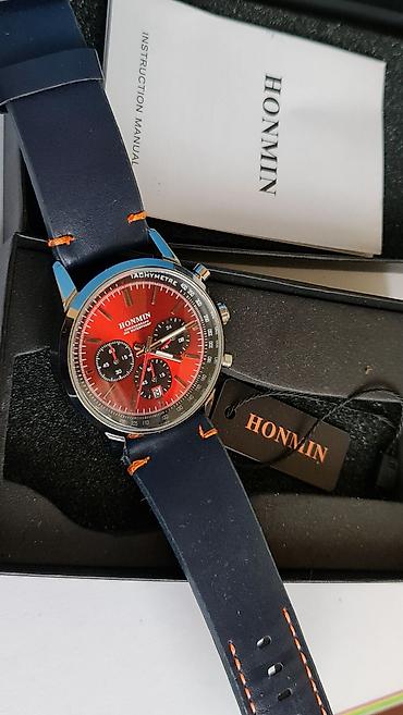 Ručni satovi: HONMIN HM8009 muški ručni sat – hronograf sa tahimetrom - Kućište od — 13