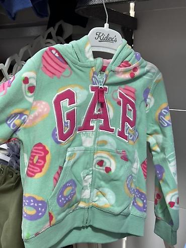 nike tech fleese: Детская флисовая толстовка с капюшоном GAP - Модель: на молнии, с — 1