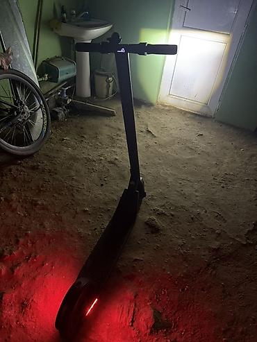 Elektrik nəqliyyatı: Ninebot elektrik skuter - Brend/model: Ninebot (gövdədə və displeydə — 4