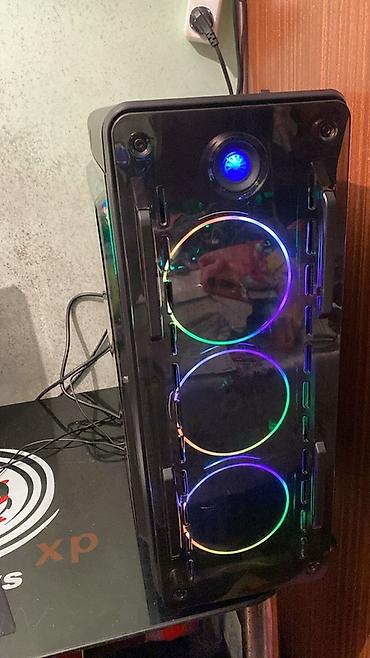 Masaüstü kompüterlər və iş stansiyaları: Gaming masaüstü kompüter – RGB işıqlı şüşə ön panel və yan panel — 2