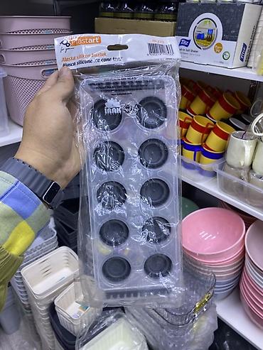жидкий селикон: Форма для льда Plastart “Alaska silicone ice cone tray” - Материал — 1