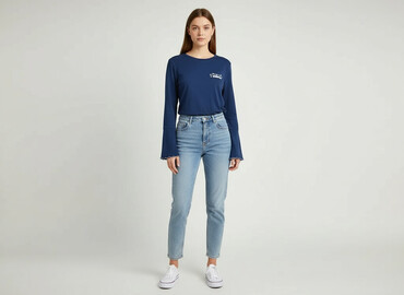 bluzki dopasowane eleganckie: Tezenis, Women's blouse, size S
