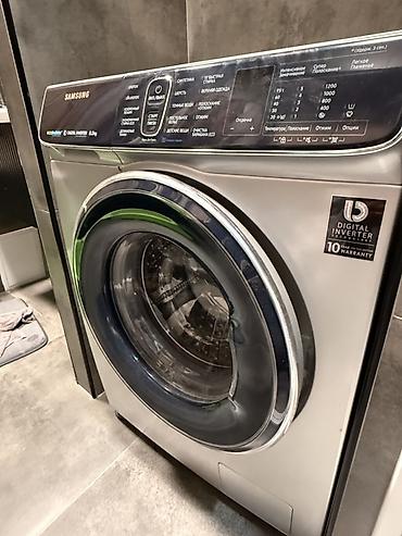 bud e2: Стиральная машина Samsung EcoBubble, фронтальная загрузка, 8.0 кг — 2