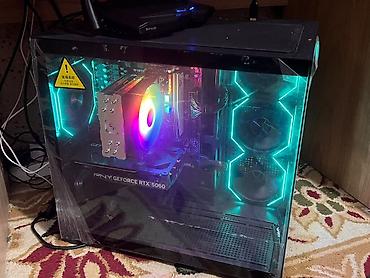 монитор цена: Компьютер, ядер - 6, ОЗУ 32 ГБ, Игровой, Новый, AMD Ryzen 5, NVIDIA GeForce RTX 5060, HDD + SSD — 2