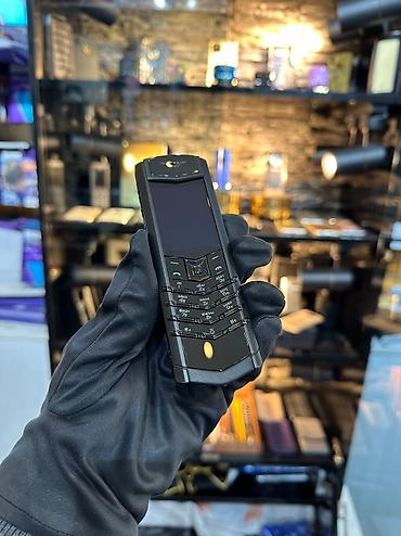 təzə telfon: Vertu Signature PureBlack Teze Kimidi…Qutusu Kabrosu Aksesuari Var — 3