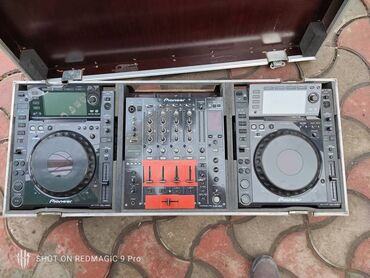 комплекты: Диджей пульт Комплект Pioneer CDJ2000, микшер djm + кейс