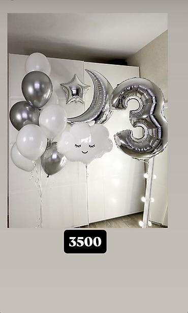 Шары: Воздушные шарики и готовые букеты - Набор «Перламутр и конфетти» — 7 — 6