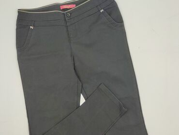 Material trousers for women, size L (EU 40)